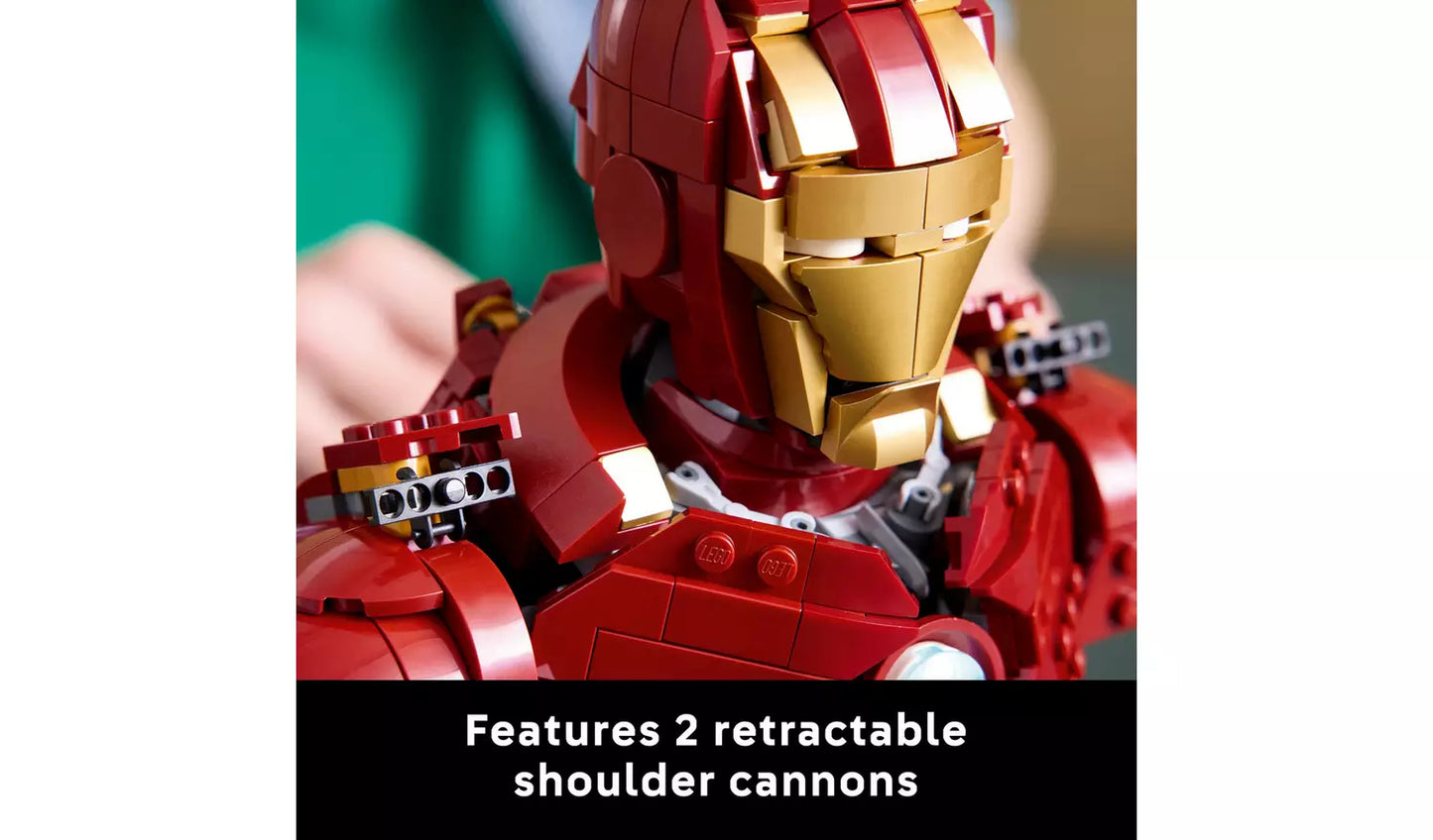 LEGO Marvel Iron Man MK4 Bust Building Set for Adults | Ages 18+ | Model 76327 | NEW LEGO