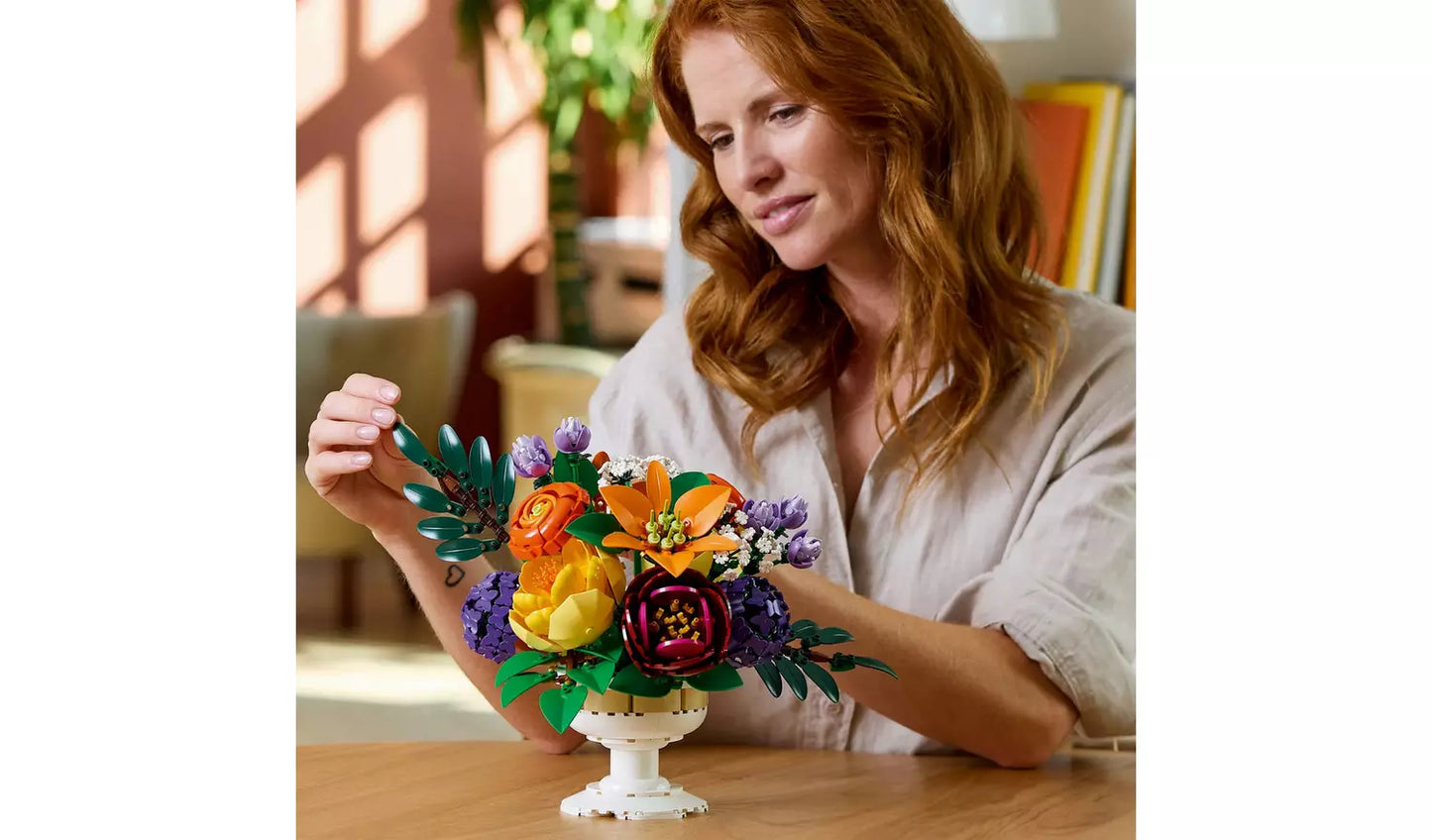 LEGO Botanicals Flower Arrangement Home Decor Set for Adults | Ages 18+ | Model 10345 | NEW LEGO