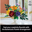 LEGO Botanicals Flower Arrangement Home Decor Set | Ages 18+ | Model 10345 | New LEGO