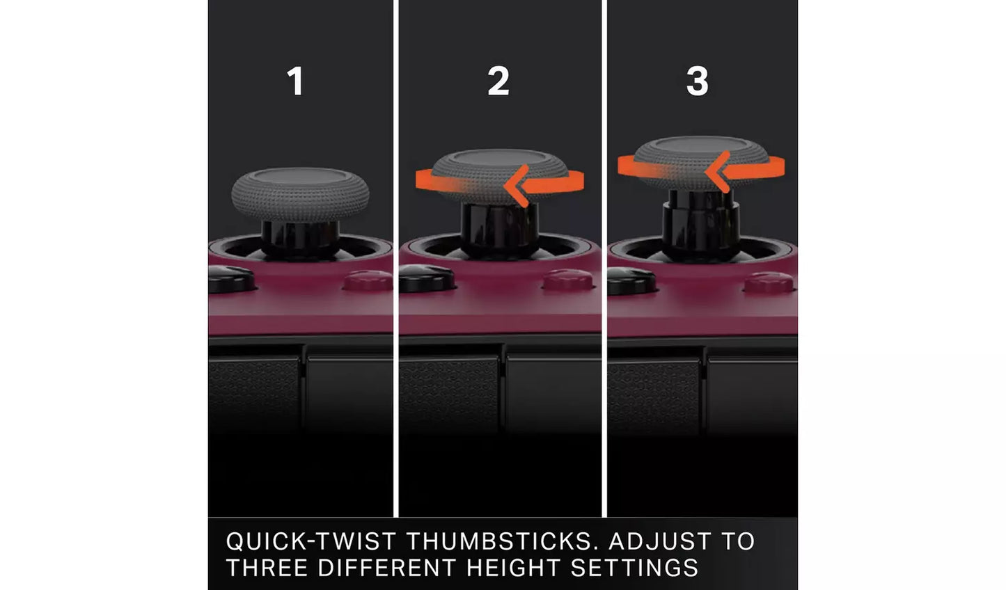 PowerA Hall Effect Advantage+ Xbox Wired Controller – Ruby (New) Xbox