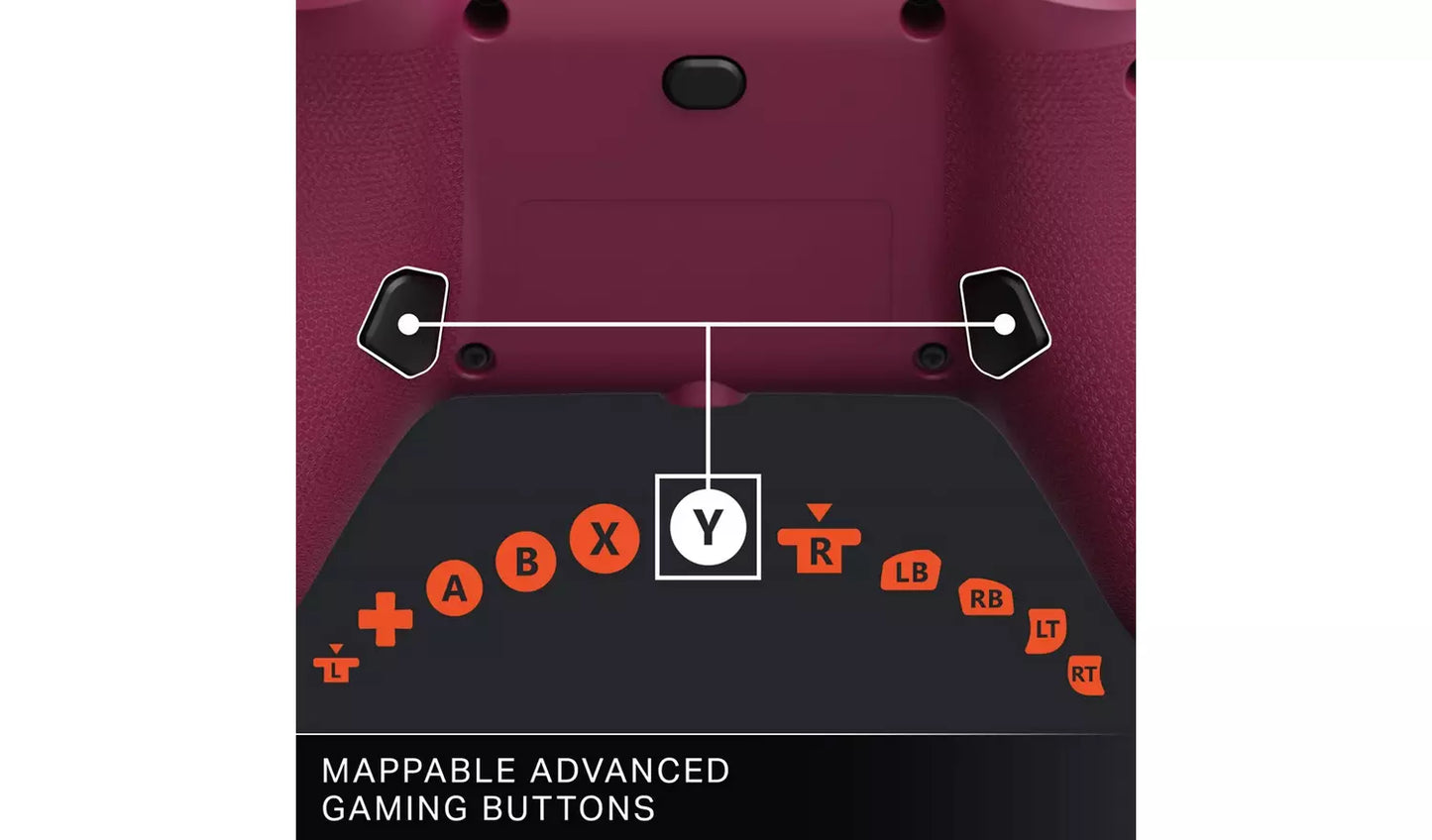 PowerA Hall Effect Advantage+ Xbox Wired Controller – Ruby (New) Xbox