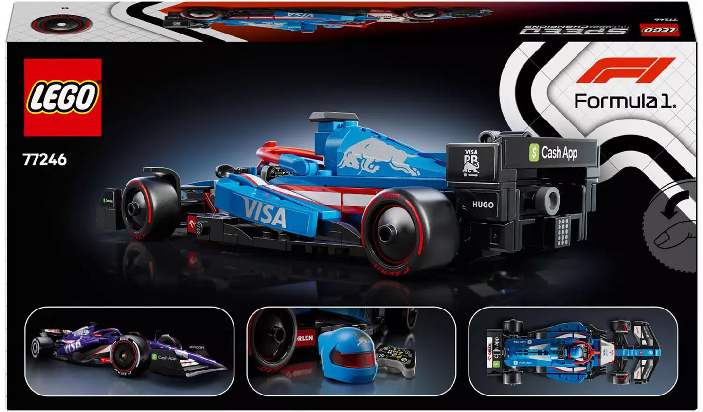 LEGO Speed Champions Visa Cash App RB VCARB 01 F1 Car 77246 | Ages 18+ | New LEGO