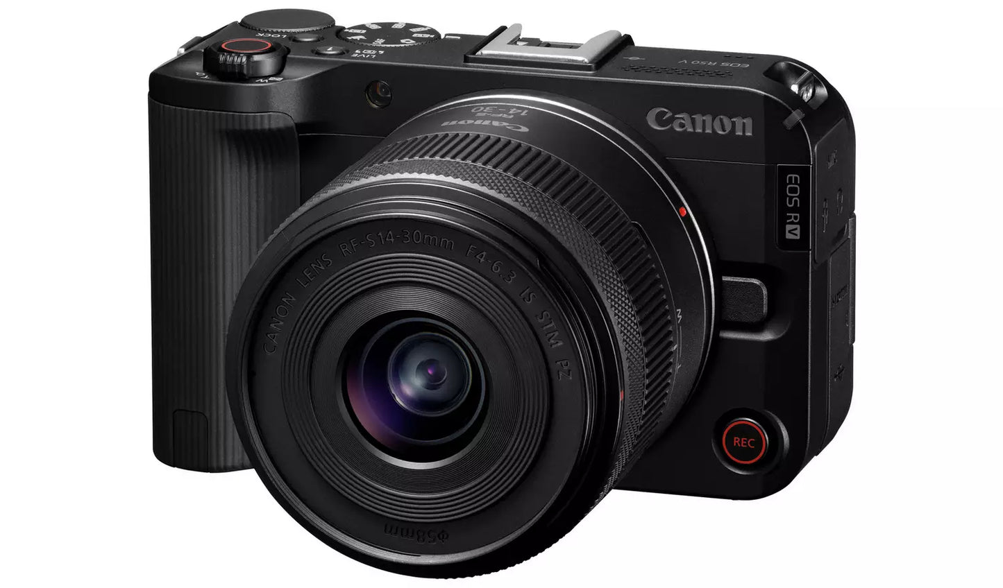 Canon EOS R50 V Mirrorless Camera Creator Kit – Black Video Creator Edition (New) Canon