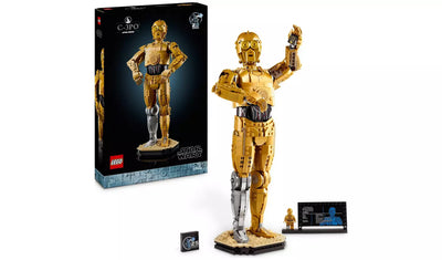 LEGO Star Wars C-3PO Figure Character Set for Adults 75398 | Ages 18+ | New LEGO