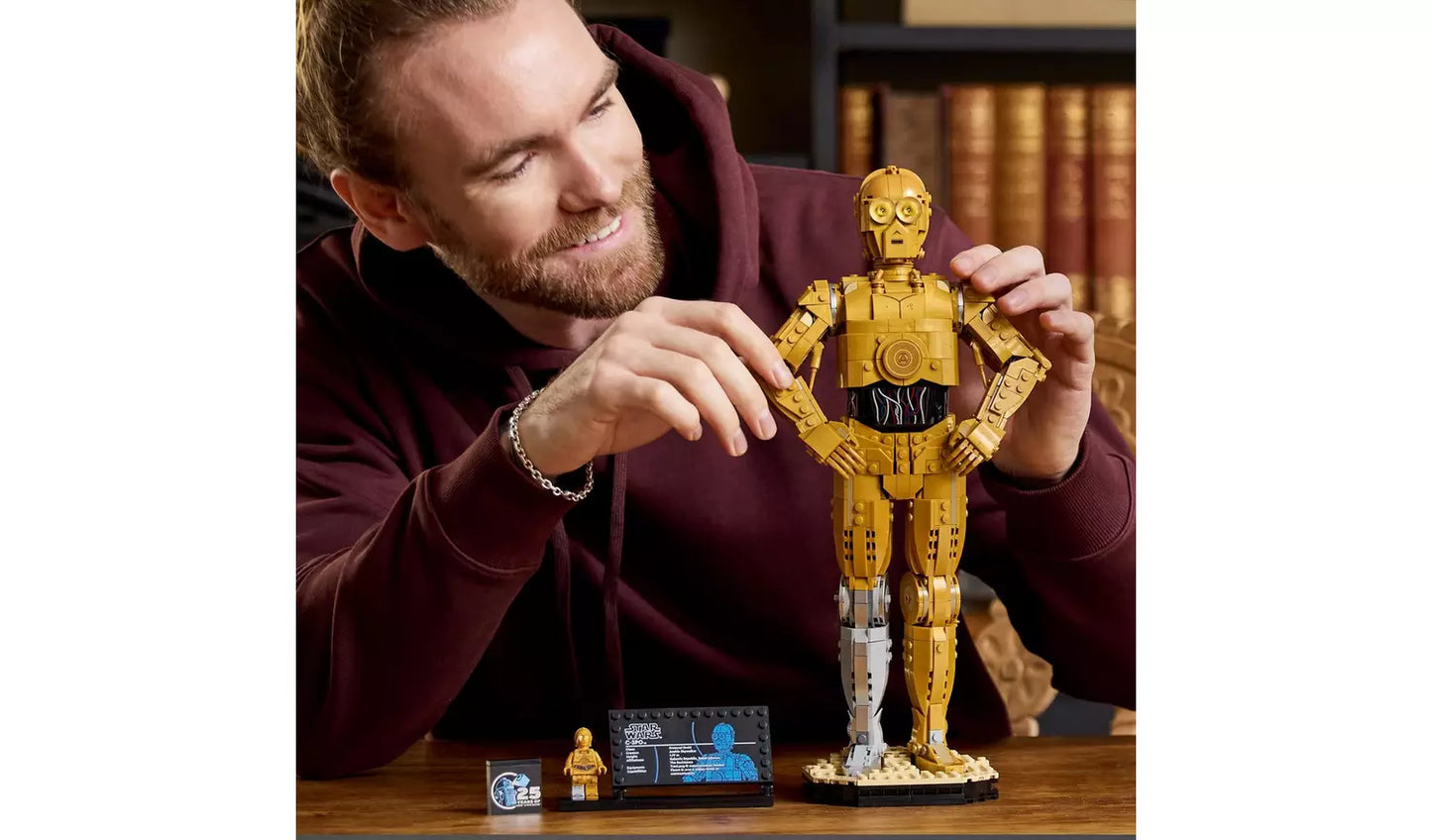 LEGO Star Wars C-3PO Figure Character Set for Adults 75398 | Ages 18+ | New LEGO