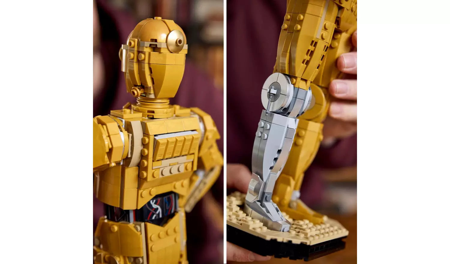 LEGO Star Wars C-3PO Figure Character Set for Adults 75398 | Ages 18+ | New LEGO