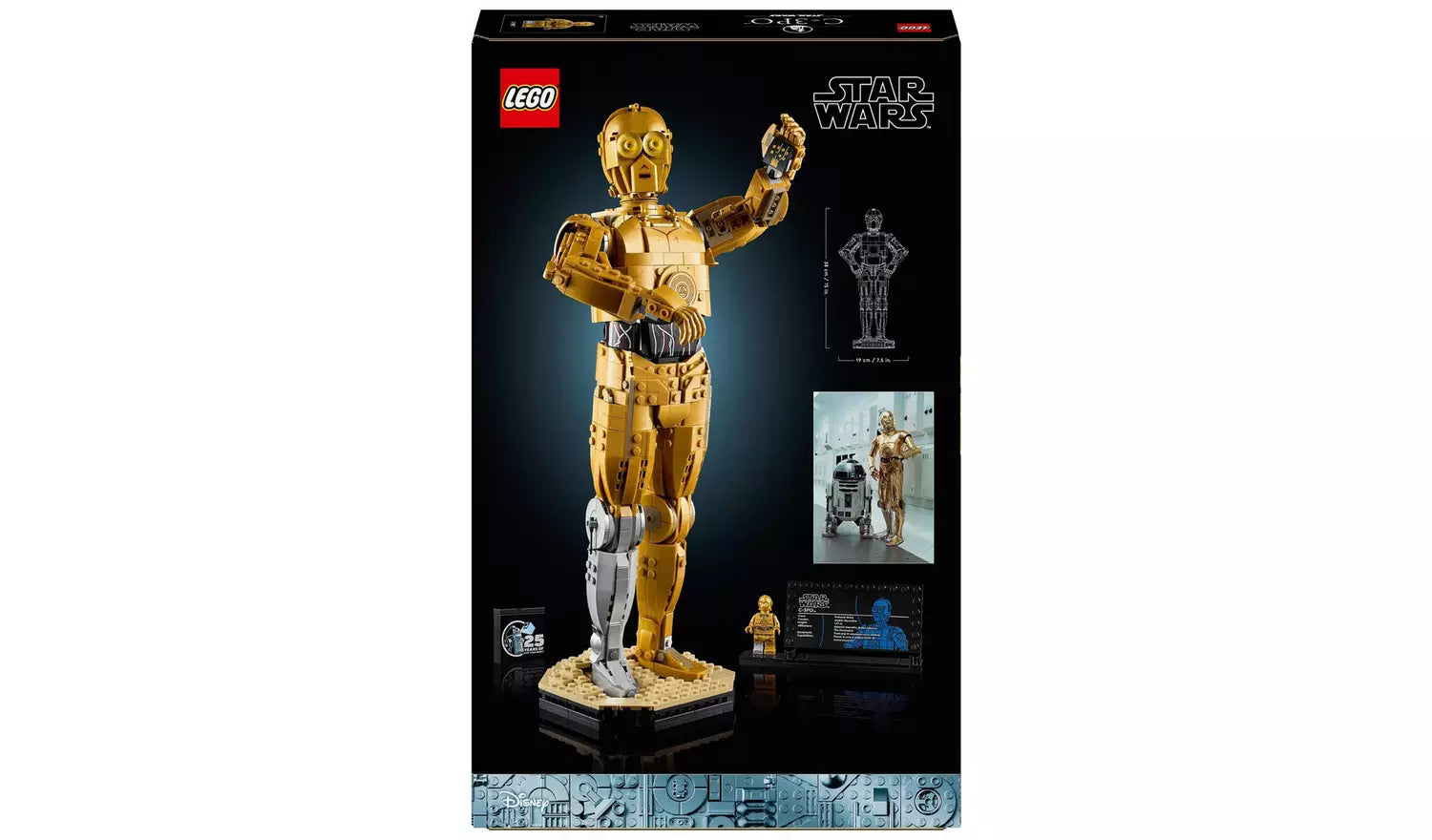 LEGO Star Wars C-3PO Figure Character Set for Adults 75398 | Ages 18+ | New LEGO