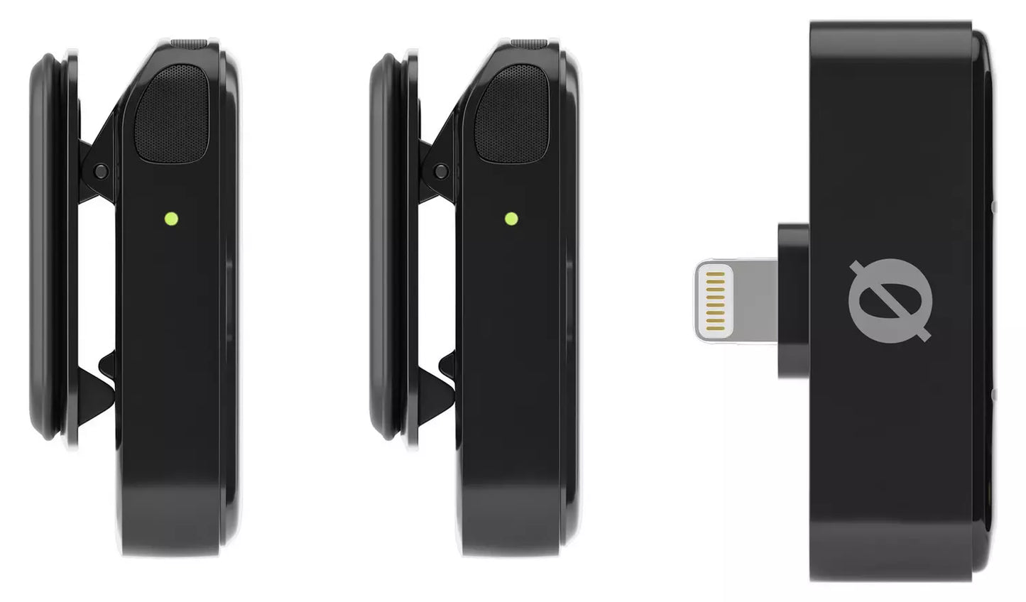 RØDE Wireless Micro Lightning Compact Wireless Microphone – Black (New) RØDE