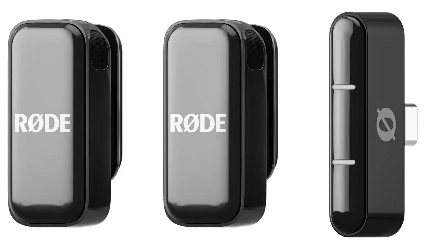 RØDE Wireless Micro USB-C Compact Wireless Microphone – Black (New) RØDE
