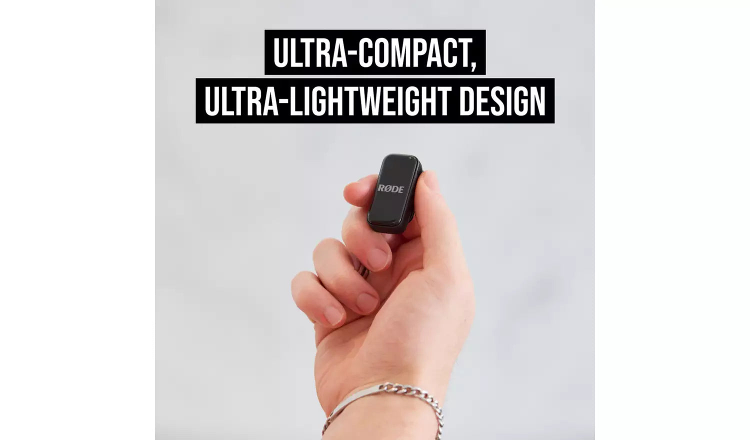 RØDE Wireless Micro USB-C Compact Wireless Microphone – Black (New) RØDE