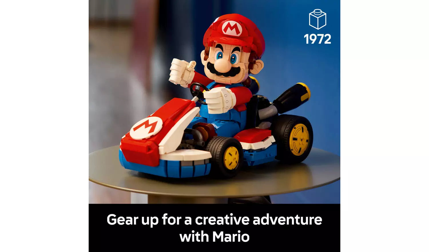 LEGO Mario Kart – Mario & Standard Kart Building Set 72037 | Ages 18+ | New LEGO
