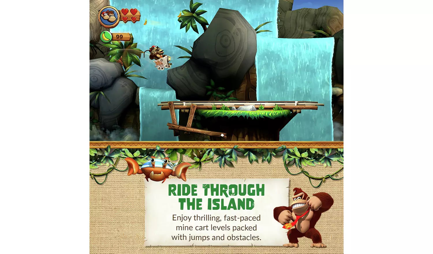 Donkey Kong Country Returns HD – Nintendo Switch Game | Physical Game Card | 3+ (New) Nintendo