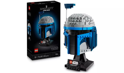 LEGO Star Wars Jango Fett Helmet Set for Adults | Ages 18+ | Model 75408 | NEW LEGO