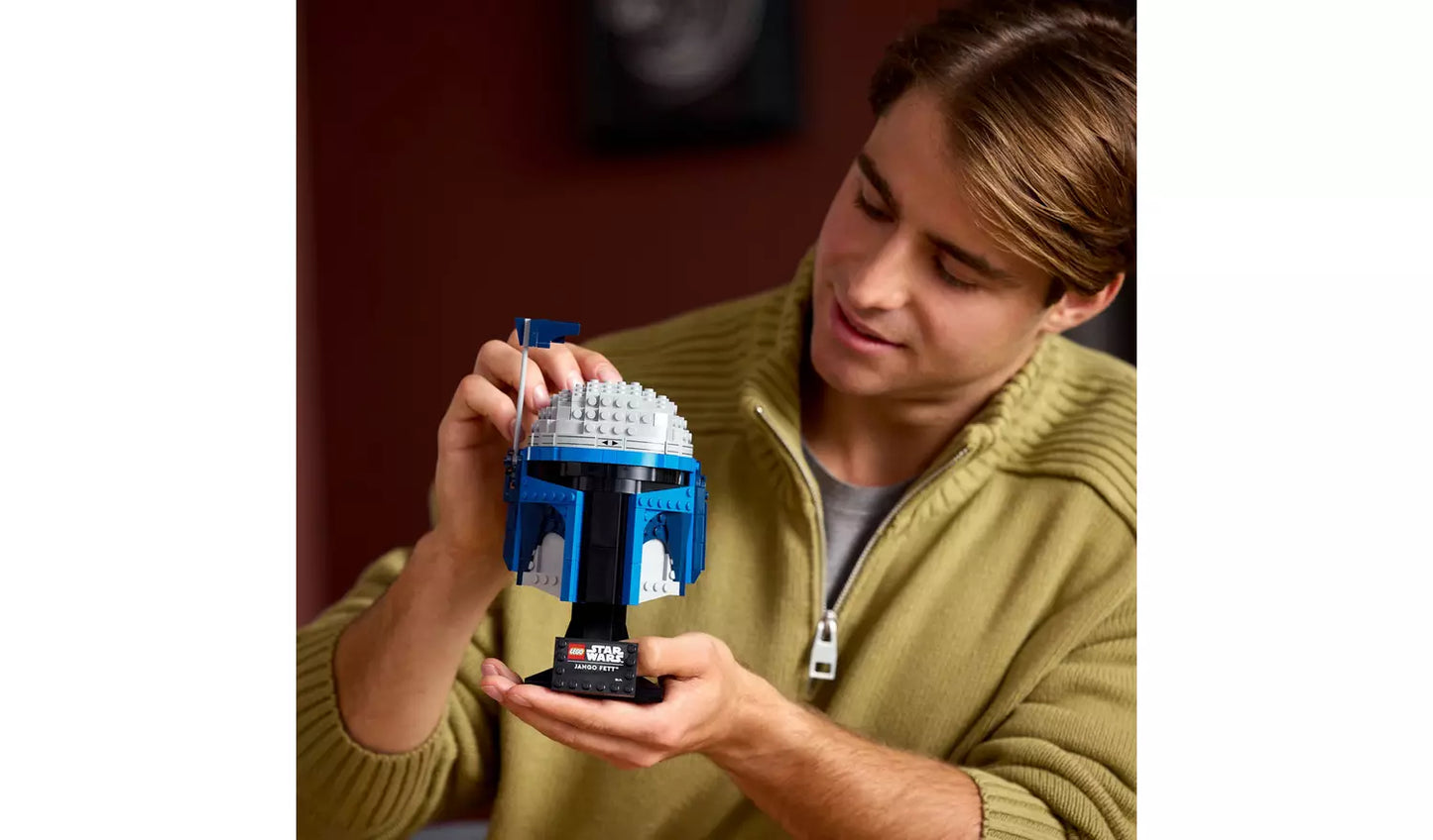 LEGO Star Wars Jango Fett Helmet Set for Adults | Ages 18+ | Model 75408 | NEW LEGO