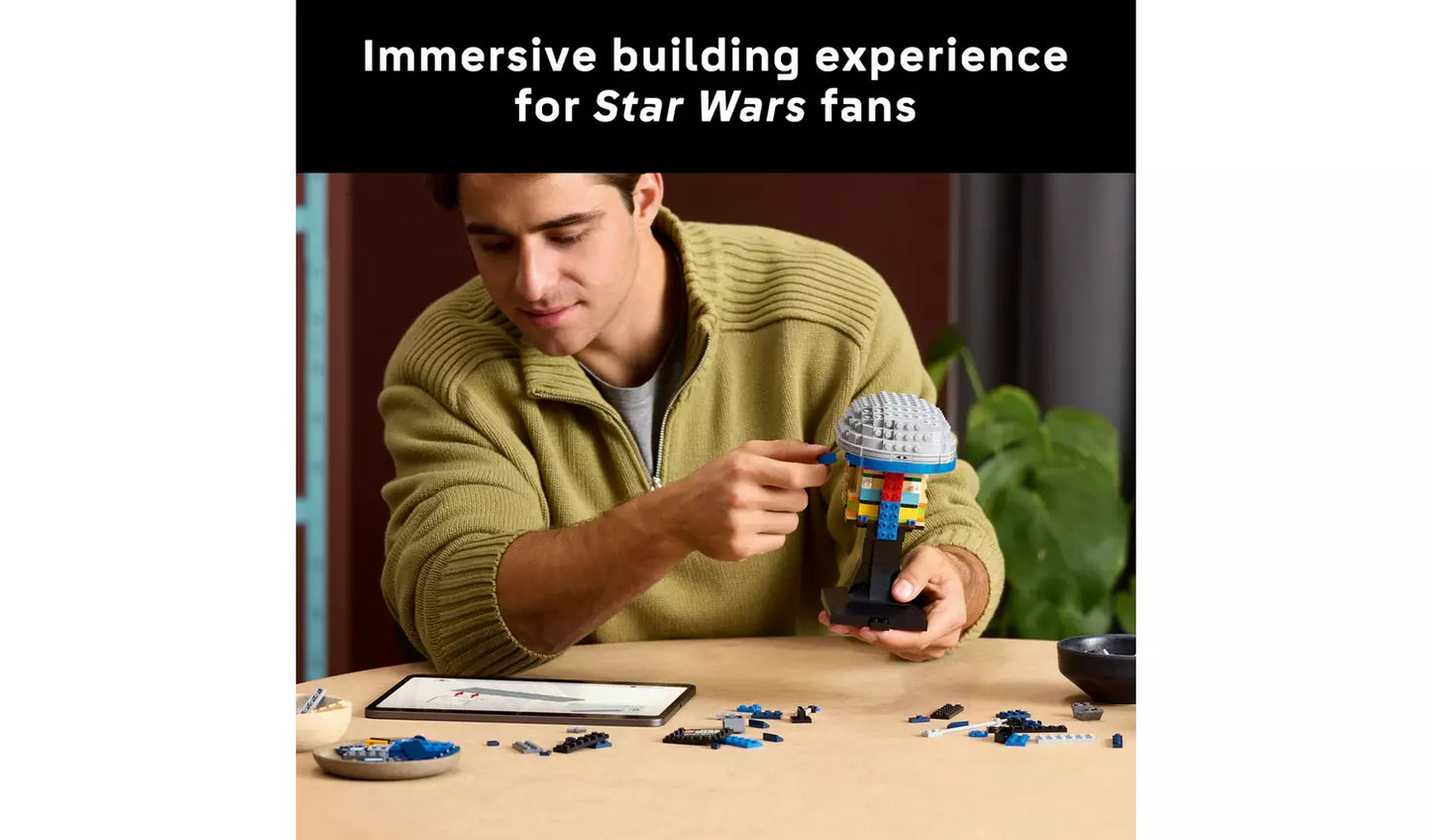 LEGO Star Wars Jango Fett Helmet Set for Adults | Ages 18+ | Model 75408 | NEW LEGO