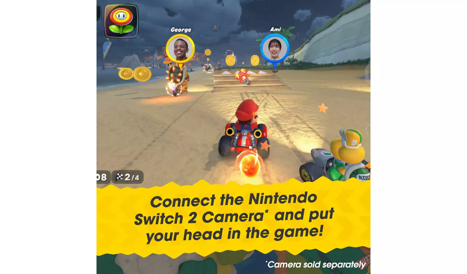 Mario Kart World – Nintendo Switch 2 | Physical Game Disc | 3+ (New) Nintendo