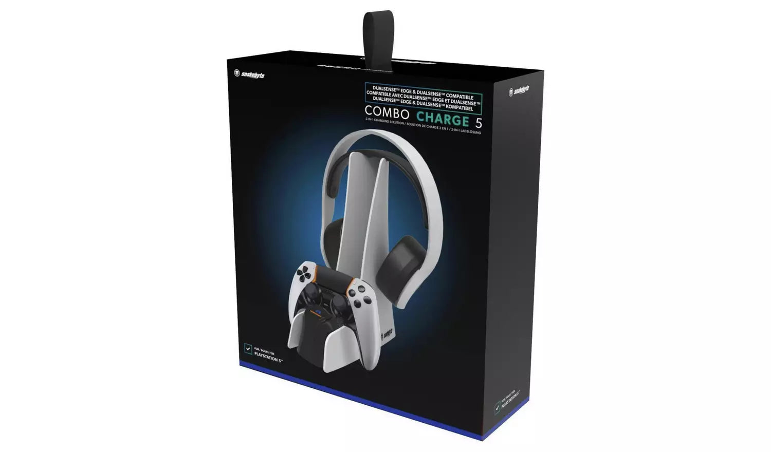 Snakebyte Combo Charge 5 for PS5 (New) Snakebyte