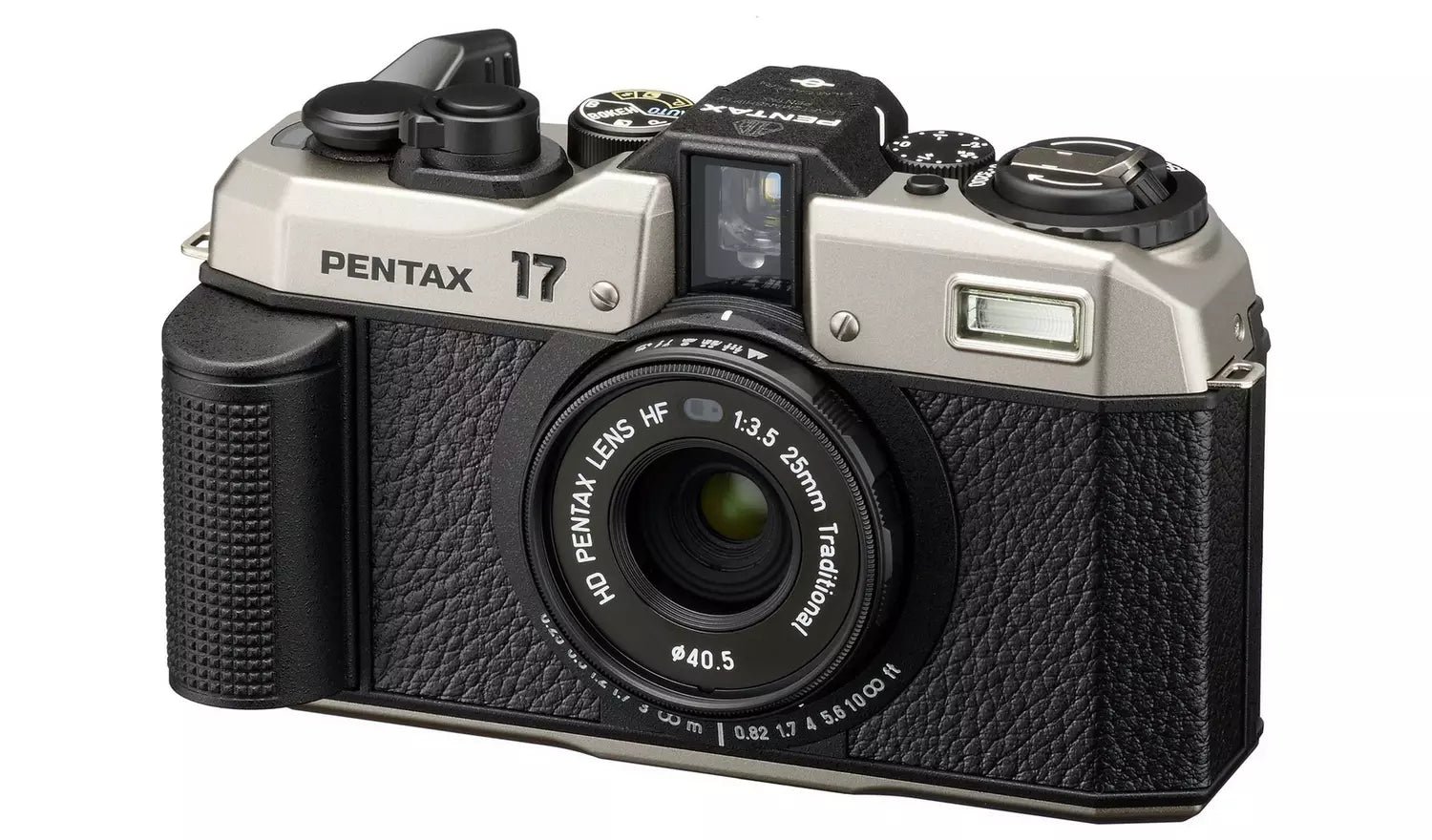 Pentax 17 Compact Film Camera Bundle – Half-Frame 35mm Camera with 25mm Lens + Film Pack (New) Pentax