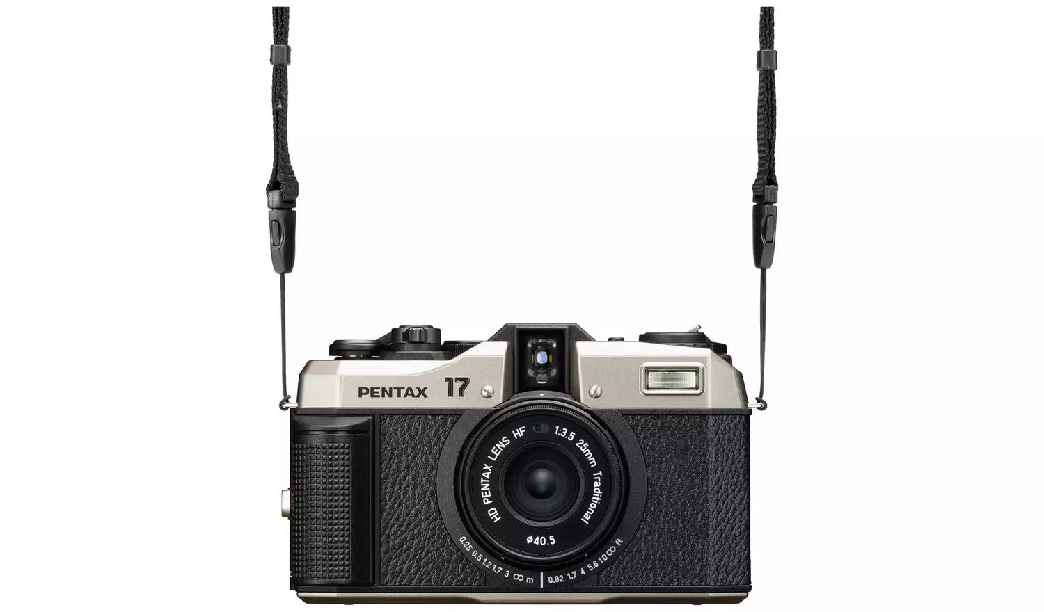 Pentax 17 Compact Film Camera Bundle – Half-Frame 35mm Camera with 25mm Lens + Film Pack (New) Pentax