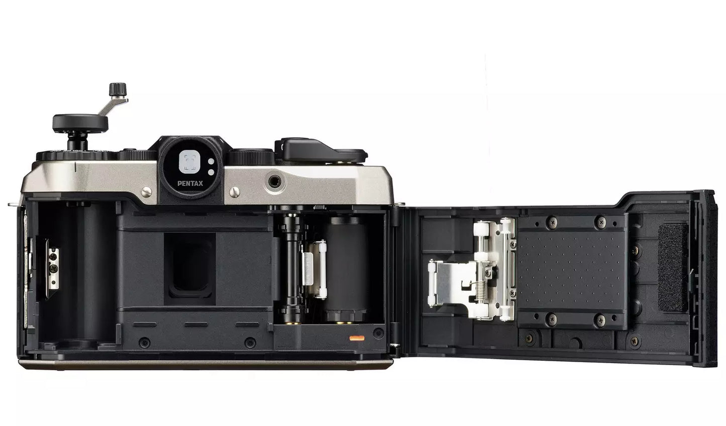Pentax 17 Compact Film Camera Bundle – Half-Frame 35mm Camera with 25mm Lens + Film Pack (New) Pentax