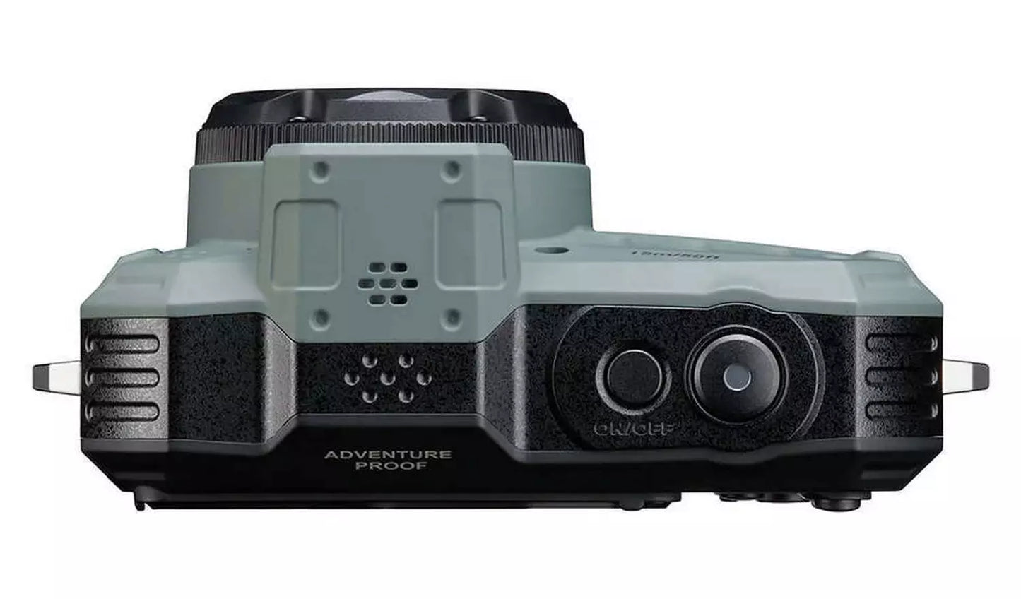 Pentax WG-1000 Tough Compact Digital Camera - Olive (New) Pentax