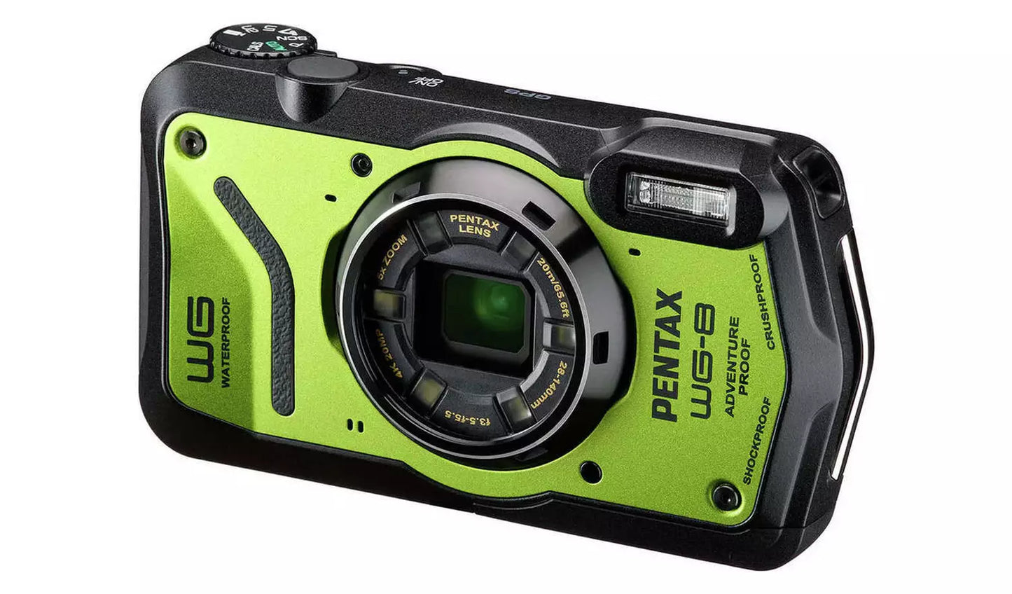 Pentax WG-8 20MP Tough Compact Camera (New) Pentax