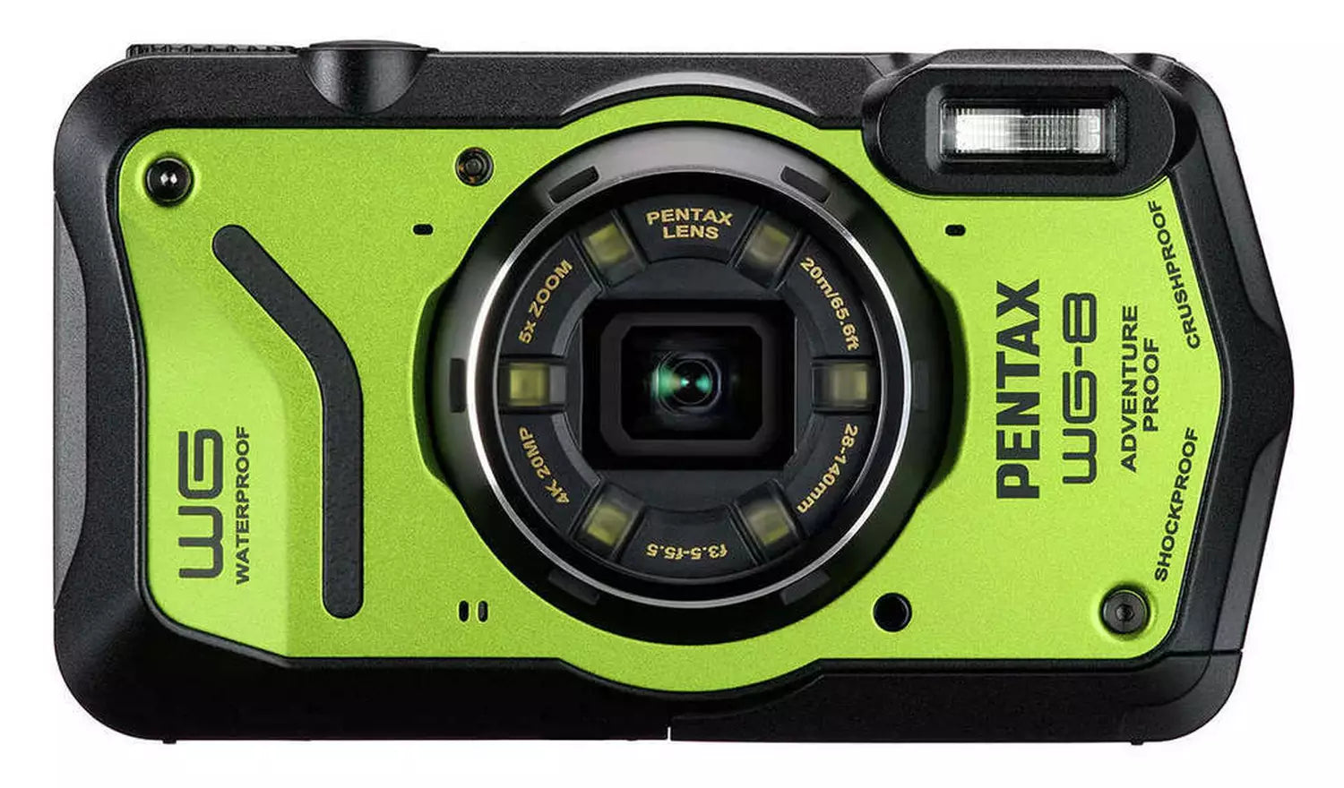Pentax WG-8 20MP Tough Compact Camera (New) Pentax