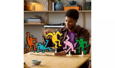 LEGO ART Keith Haring – Dancing Figures Room Decor 31216 | Ages 18+ | New LEGO