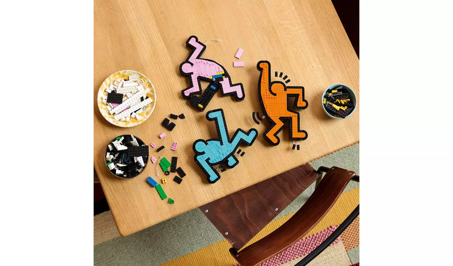 LEGO ART Keith Haring – Dancing Figures Room Decor 31216 | Ages 18+ | New LEGO