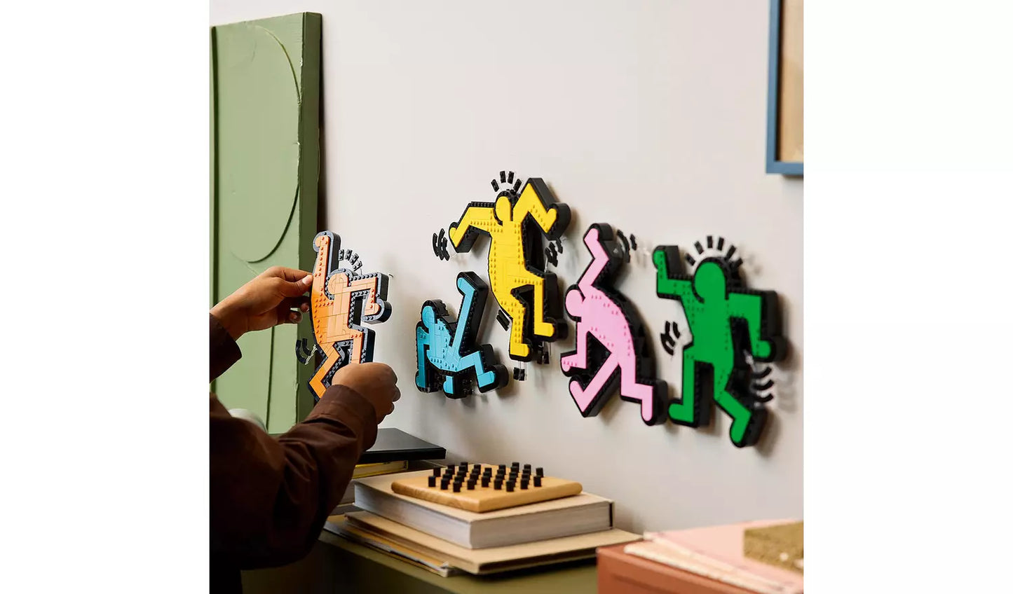 LEGO ART Keith Haring – Dancing Figures Room Decor 31216 | Ages 18+ | New LEGO