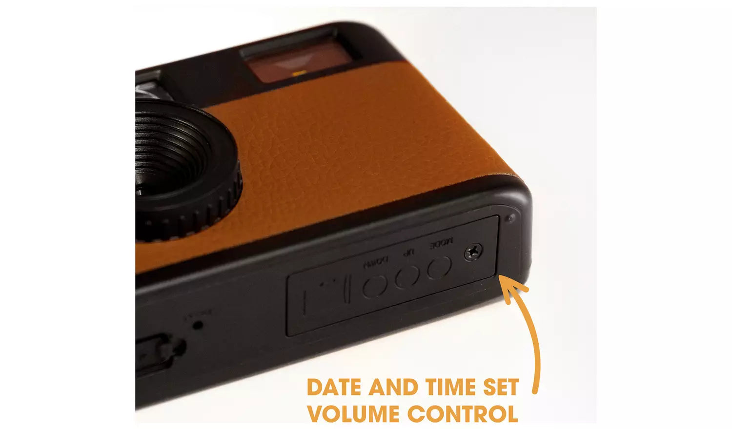Campsnap V105 8MP Compact Digital Camera – Brown (New) Campsnap