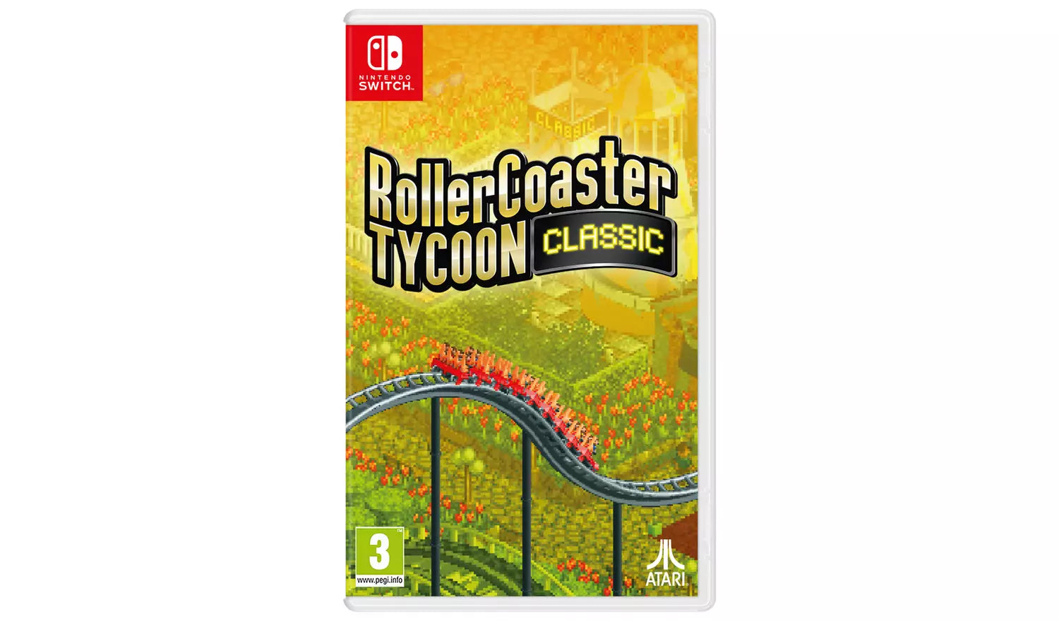 RollerCoaster Tycoon Classic – Nintendo Switch Game | Physical Game Card | 3+ (New) Nintendo
