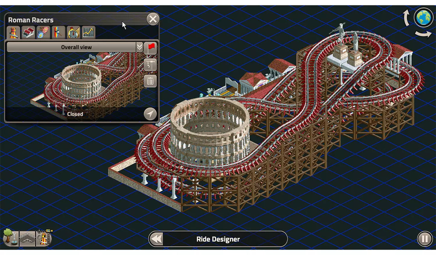 RollerCoaster Tycoon Classic – Nintendo Switch Game | Physical Game Card | 3+ (New) Nintendo