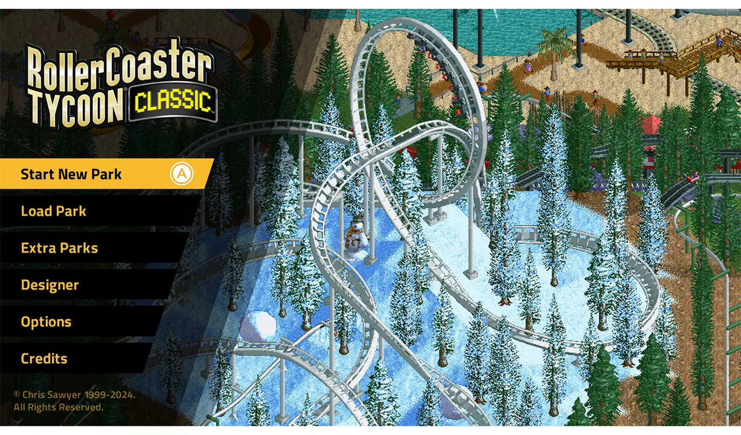 RollerCoaster Tycoon Classic – Nintendo Switch Game | Physical Game Card | 3+ (New) Nintendo