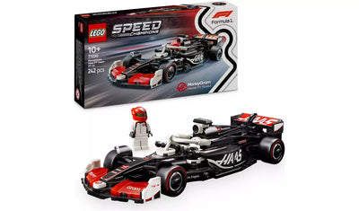 LEGO Speed Champions MoneyGram Haas F1 VF-24 Race Car Toy | Ages 10+ | Model 77250 | New LEGO