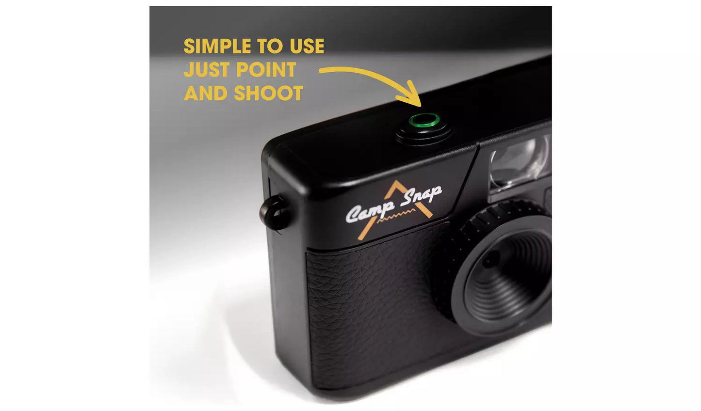 Campsnap V105 8MP Compact Digital Camera – Black (New) Campsnap
