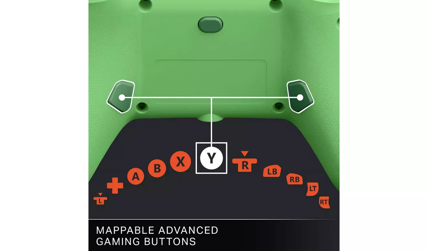 PowerA Hall Effect Advantage+ Xbox Wired Controller – Green | Pro-Level Wired Gaming (New) Xbox