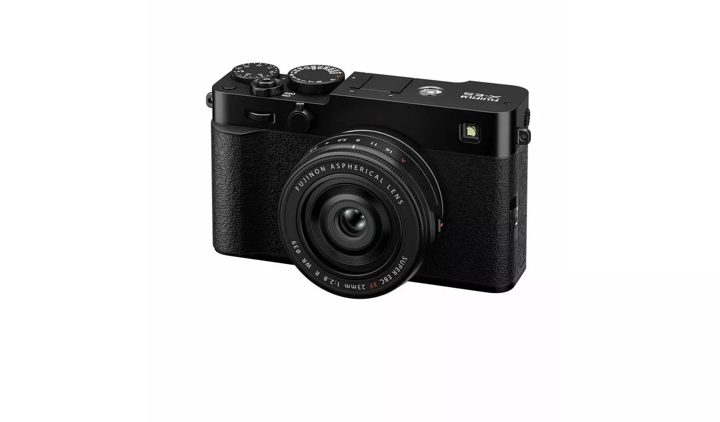 Fujifilm X-E5 Mirrorless Camera Black with XF 23mm Lens – 40.2MP, Compact (New) Fujifilm