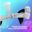 STEALTH Pro Head Strap With Power Bank For Meta Quest 3 & 3S, White – (New) Stealth