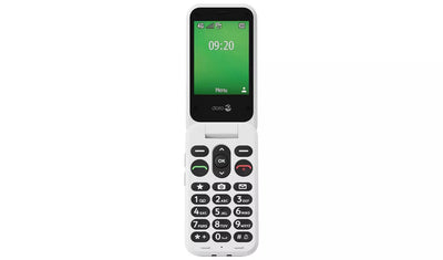 Doro Leva E22 Mobile Phone – Black & White Unlocked 4G Feature Phone (New) Doro