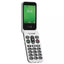 Doro Leva E22 Mobile Phone – Black & White Unlocked 4G Feature Phone (New) Doro