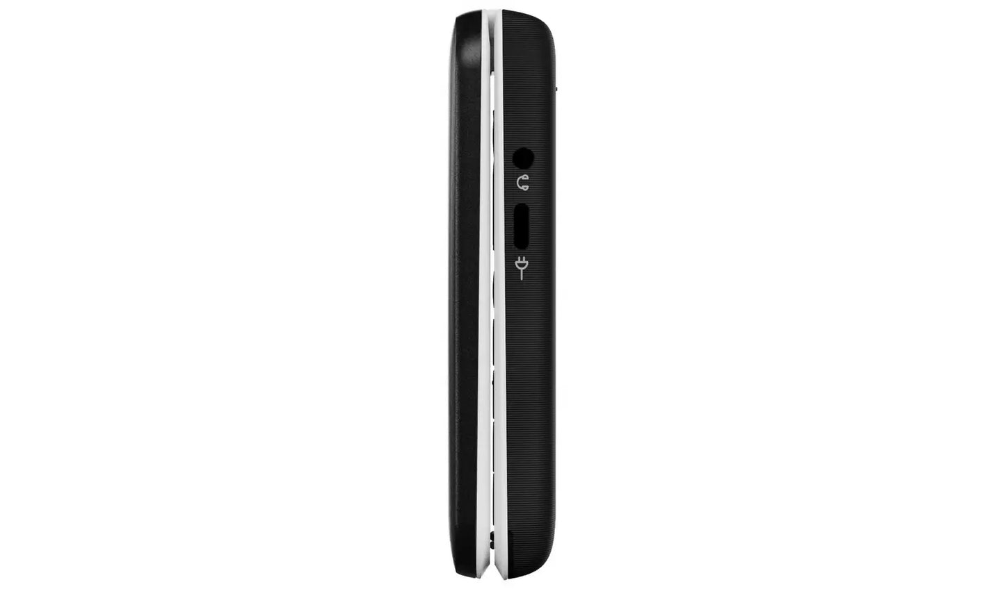 Doro Leva E22 Mobile Phone – Black & White Unlocked 4G Feature Phone (New) Doro