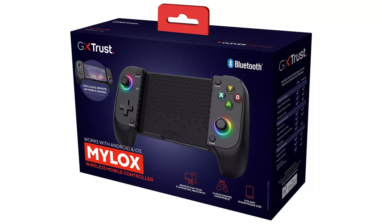Trust Mylox Wireless Mobile Gaming Controller – Black (New) Trust