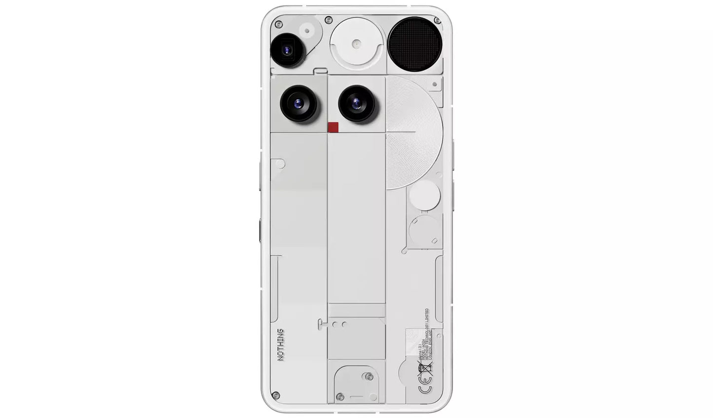 Nothing Phone 3 5G 512GB White SIM Free Ai Mobile Phone (New) Nothing