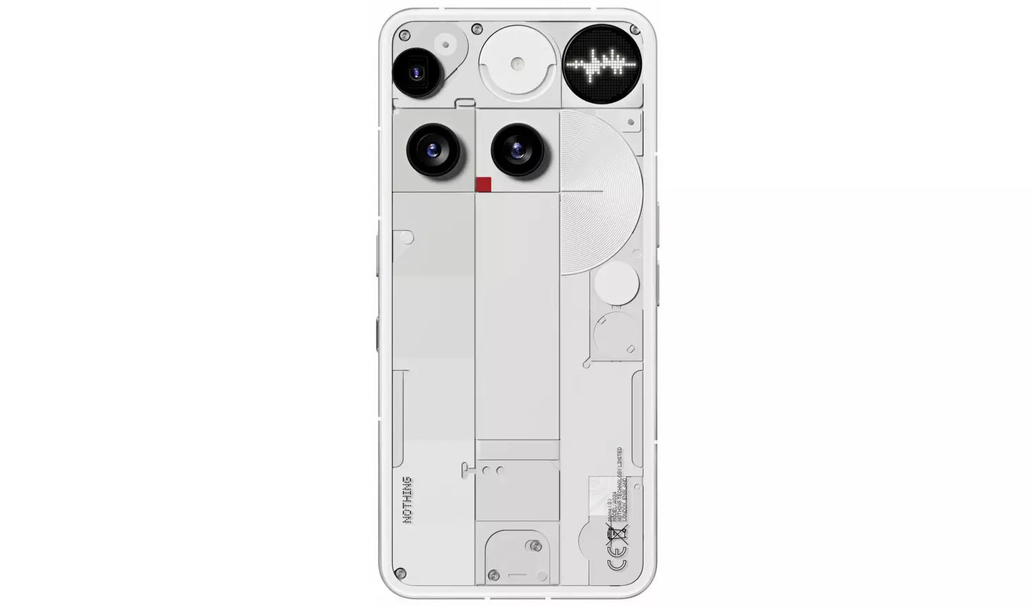 Nothing Phone 3 5G 512GB White SIM Free Ai Mobile Phone (New) Nothing