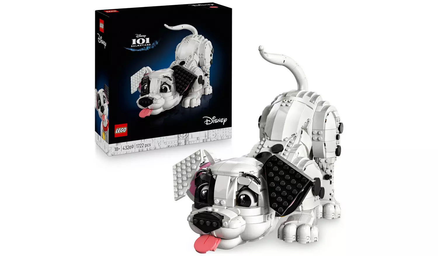 LEGO Disney 101 Dalmatians Puppy Set for Adults 43269 | Ages 18+ | New LEGO