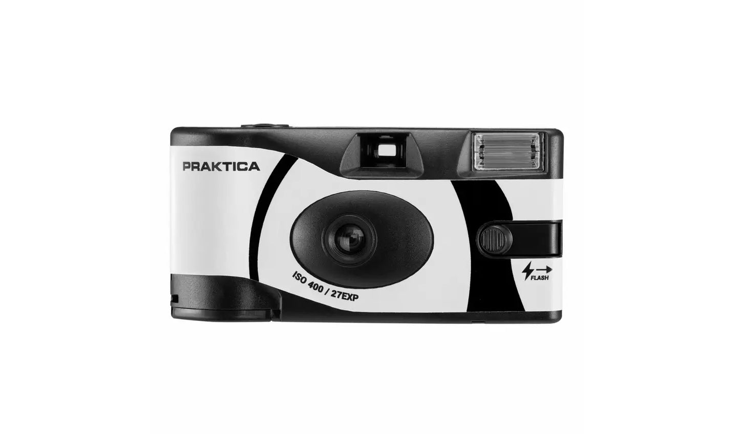Praktica Black & White Disposable Cameras 2 Pack (New) Praktica