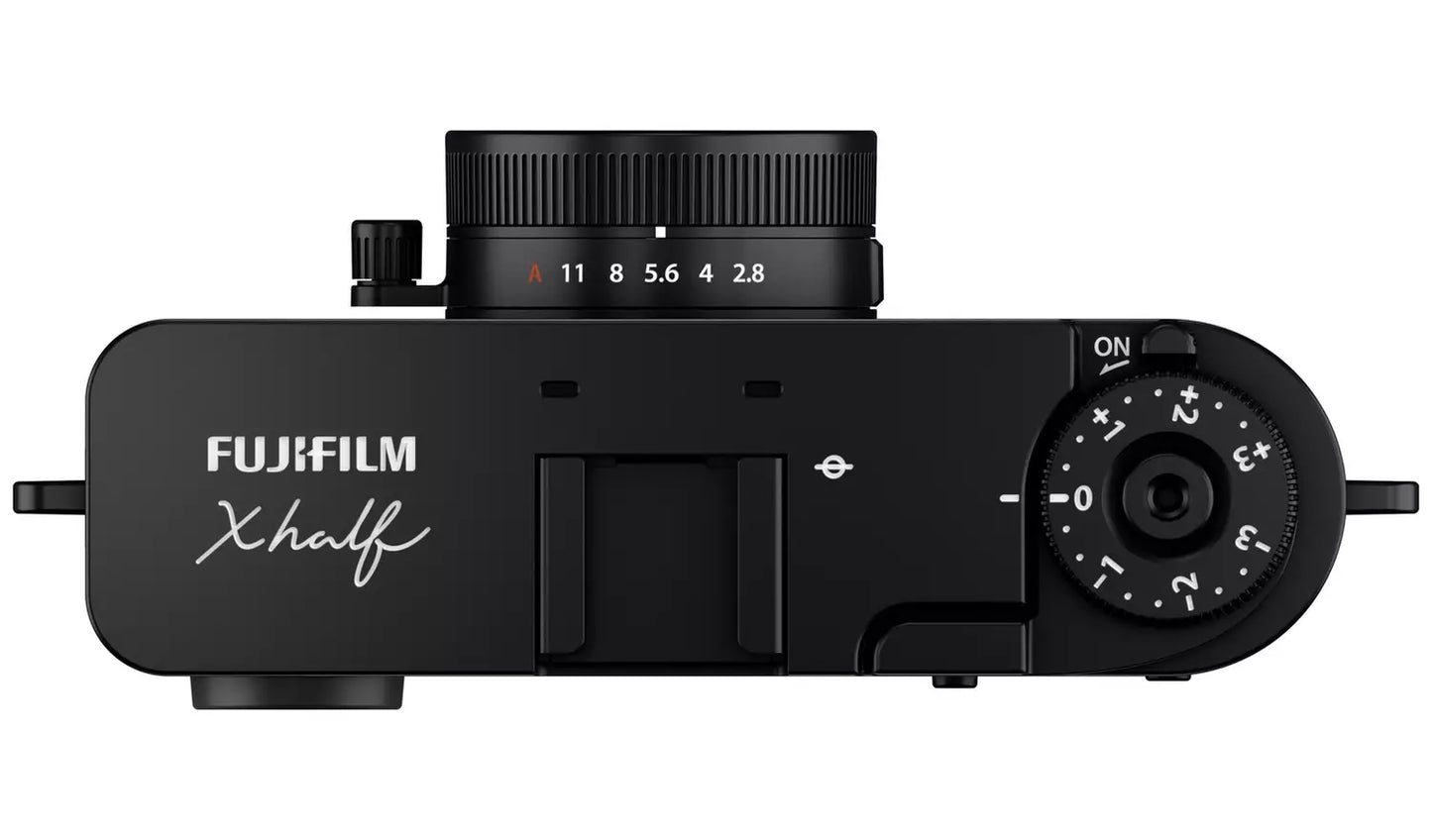 Fujifilm X Half Digital Camera – Black, Compact Creative Camera (New) Fujifilm