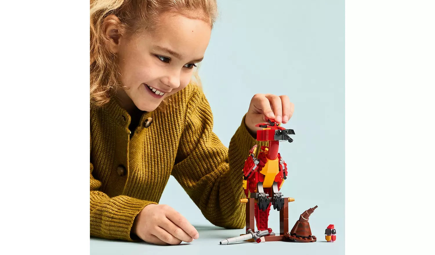 LEGO Harry Potter Fawkes Dumbledore’s Phoenix Toy Gift | Ages 8+ | Model 76448 | New LEGO