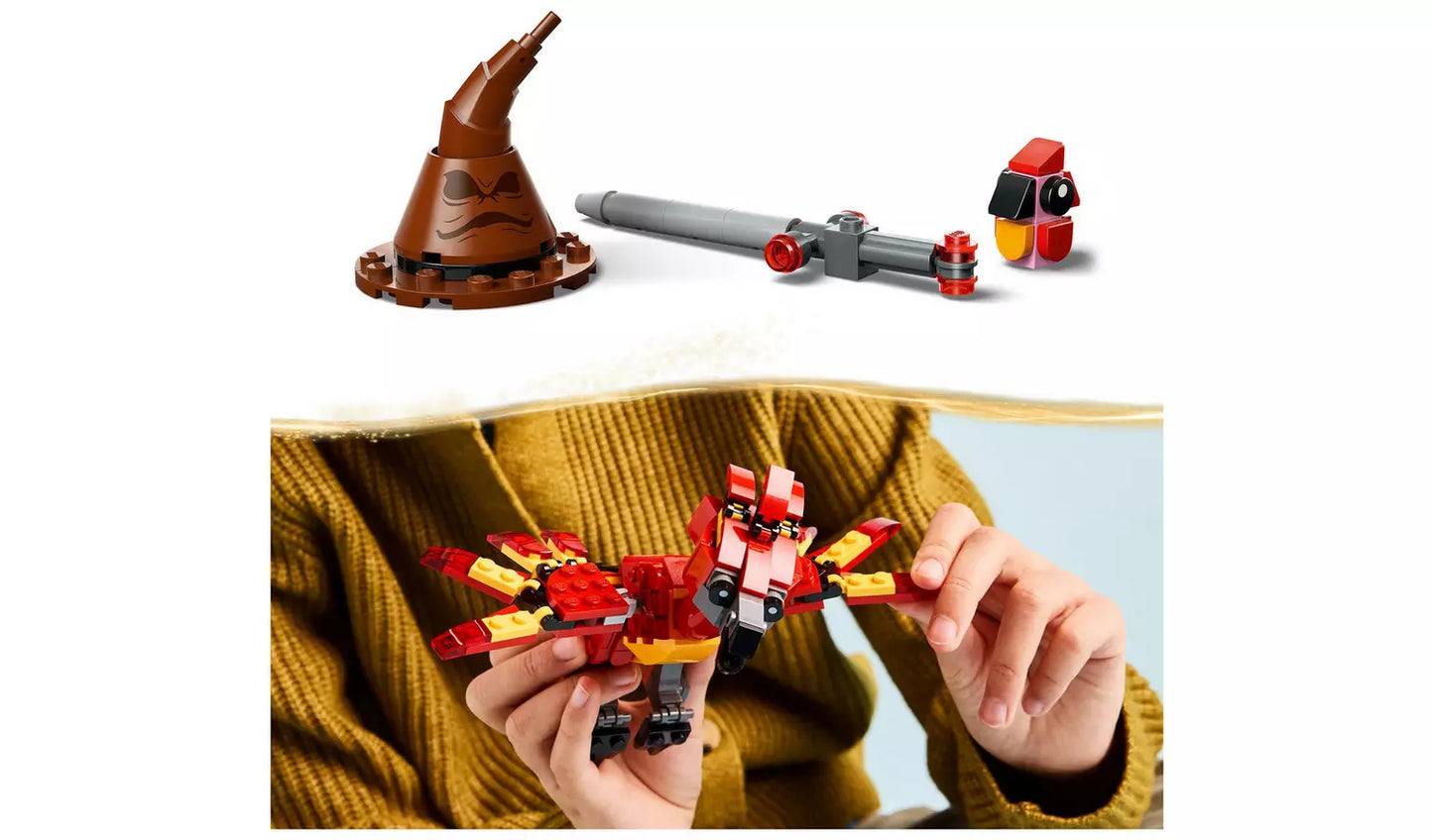 LEGO Harry Potter Fawkes Dumbledore’s Phoenix Toy Gift | Ages 8+ | Model 76448 | New LEGO